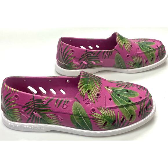 NWOT Sperry Top Sider Mauve/Pink Tropical Slip On Shoe Men\'s Size 9M main image 6